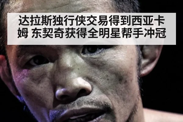 达拉斯独行侠交易得到西亚卡姆 东契奇获得全明星帮手冲冠